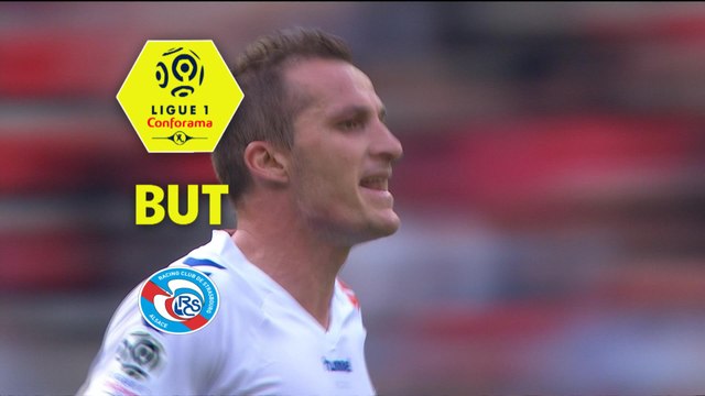 But Dimitri LIENARD (66ème) / Stade Rennais FC - RC Strasbourg Alsace - (2-1) - (SRFC-RCSA) / 2017-18