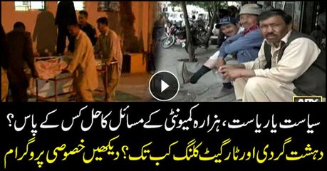 How long will target killing of Hazara community members will continue?