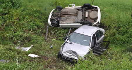 Yağmur Nedeniyle Aynı Yolda 2 Saat İçinde 11 Araç Kaza Yaptı