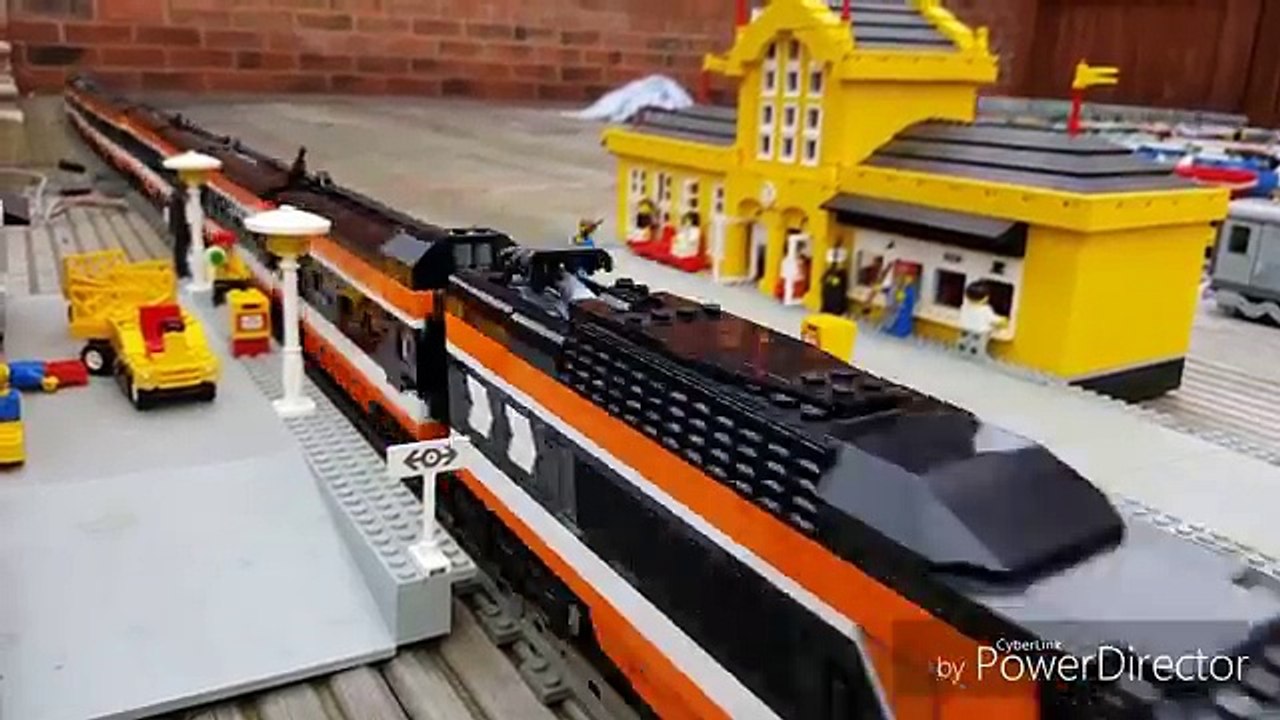 My lego train collection