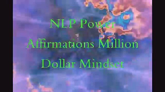 NLP Power Affirmations - Million Dollar Mindset (by Jon Mercer)