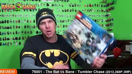 LEGO DC Super Heroes The Bat vs. Bane : Tumbler Chase Review : LEGO 76001