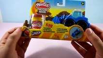 Play-Doh Oyun Hamuru ve Kepçe ile Duvar Yapımı | Tonka Chuck Play-Dough Diggin Rigs Seti