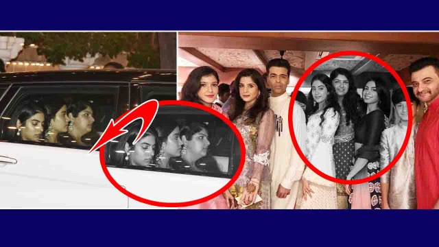 Sonam Kapoor Wedding: Janhvi Kapoor and Anshula Kapoor takes ride back home together | Filmibeat
