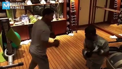 KEVIN HART Workout Highlights | Muscle Madness