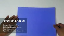 EASY PAPER AIRPLANE - How to make a paper airplane that glides far | Future