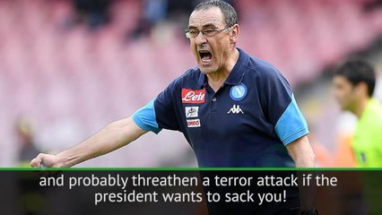 Download Video: Emotional Sarri hints at leaving Napoli