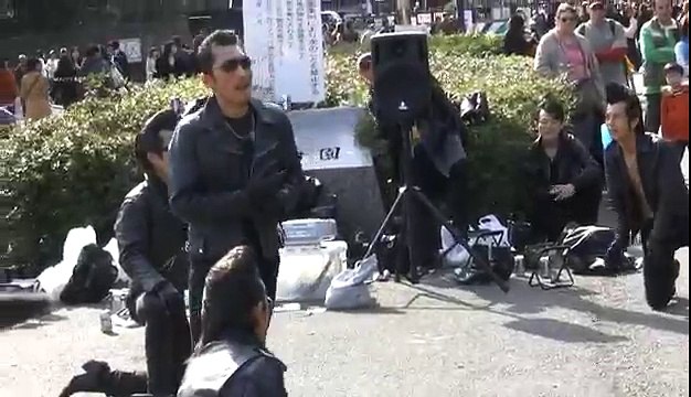 Tokyo Japan - Yoyogi Park Rockabilly Greaser Dancers 代々木公園