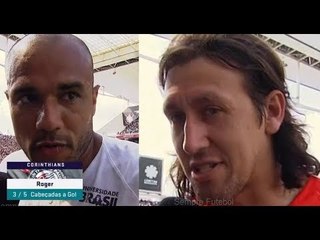 OLHA O QUE ROGER E CASSIO FALARAM DO EMPATE ENTRE CORINTHIANS E CEARÁ NA ARENA