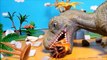 T Rex Attack Dinosaurs Jaws Shark Toy and Tyrannosaurus Rex vs Gigantosaurus
