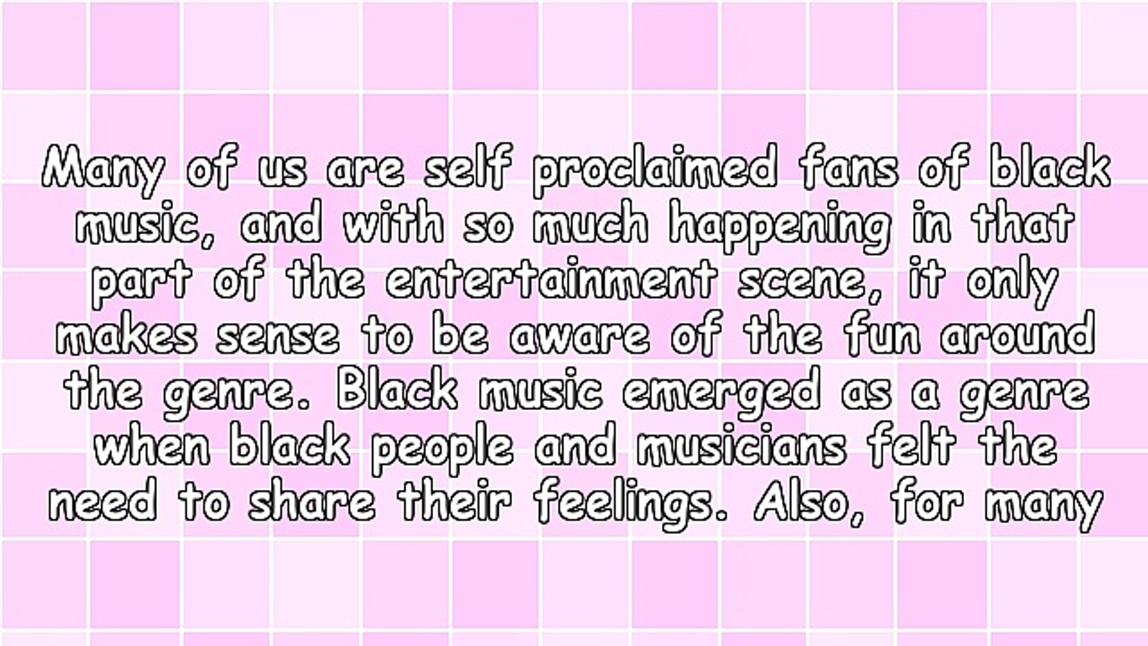 Find Your Love for Black Music - A Genre That's Emerging Strong
