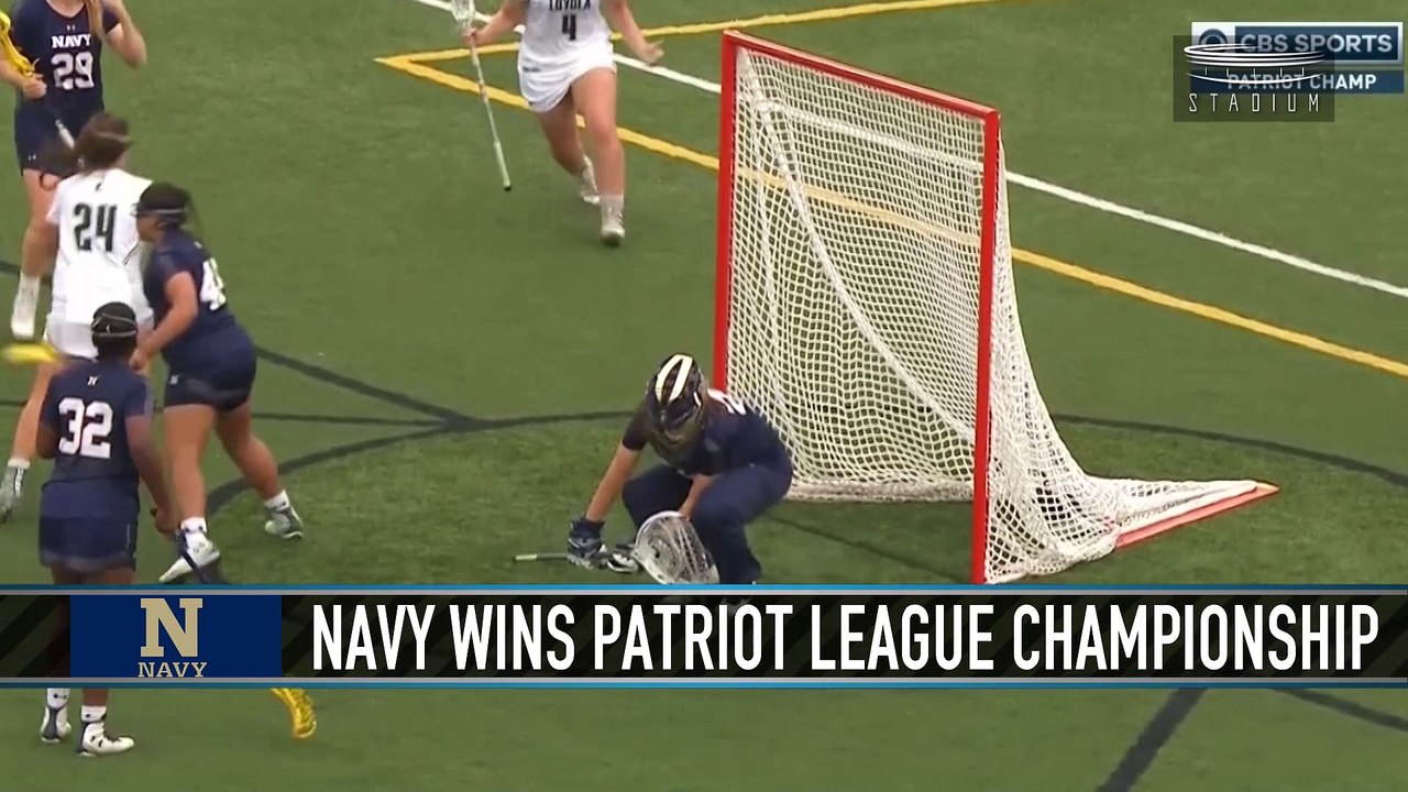 Navy Wins Patriot League Women's Lacrosse Championship video Dailymotion