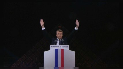Primer año de Macron en el poder