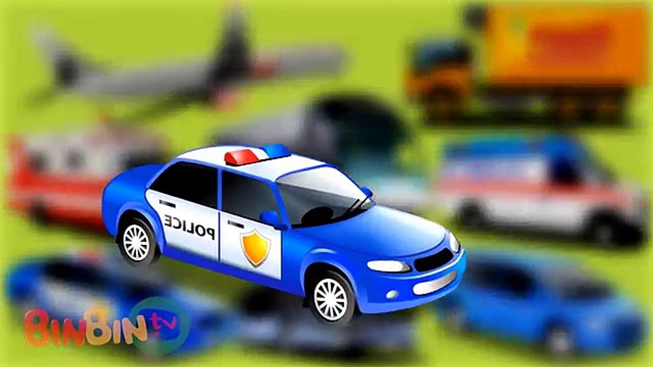 Learn Street Vehicles for Children #w | Cars and Trucks | Backhoe Loader | Bulldozer | #004