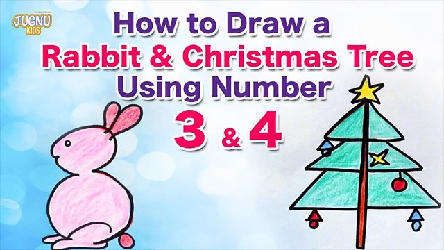 How to create a fun Drawings using Numbers - Kids Drawing Videos | Drawing Tutorials for kids