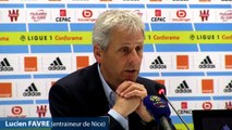 OM - Nice : la réaction de Favre