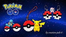 Tuto Perles à repasser (Hama) - Pokéballs dans Pokémon Go !