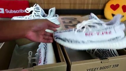 YEEZY V2 ZEBRA REAL VS FAKE LEGIT CHECK
