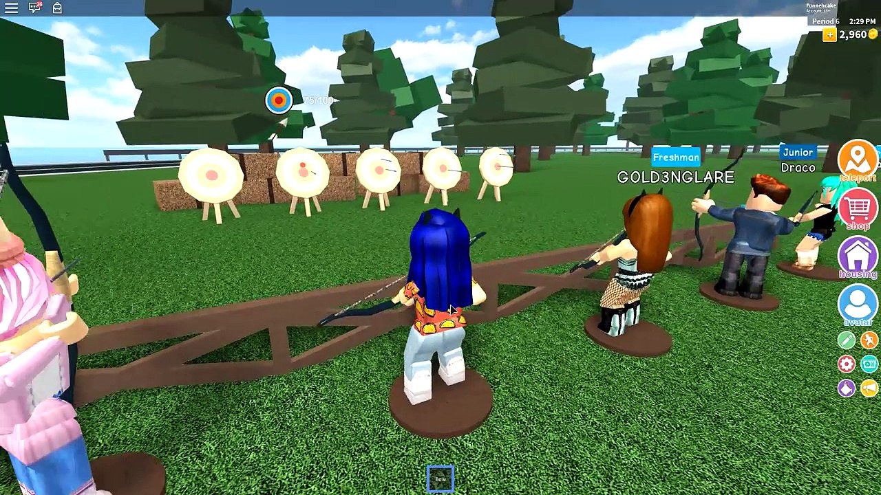 Roblox Funneh High School Video