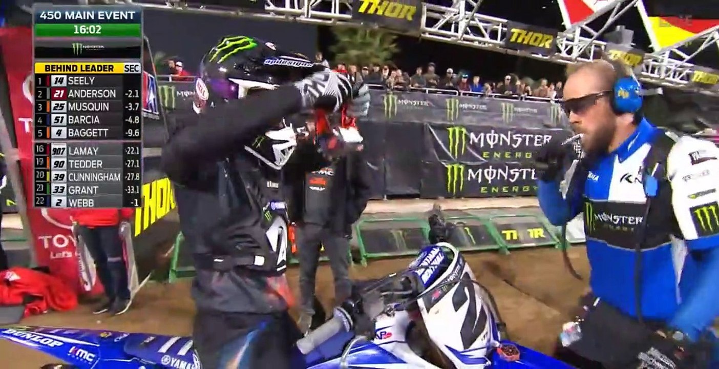 AMA Supercross 2018 Rd 6 San Diego - 450 Main Event HD 720p (Monster Energy SX round 6, California superkros)