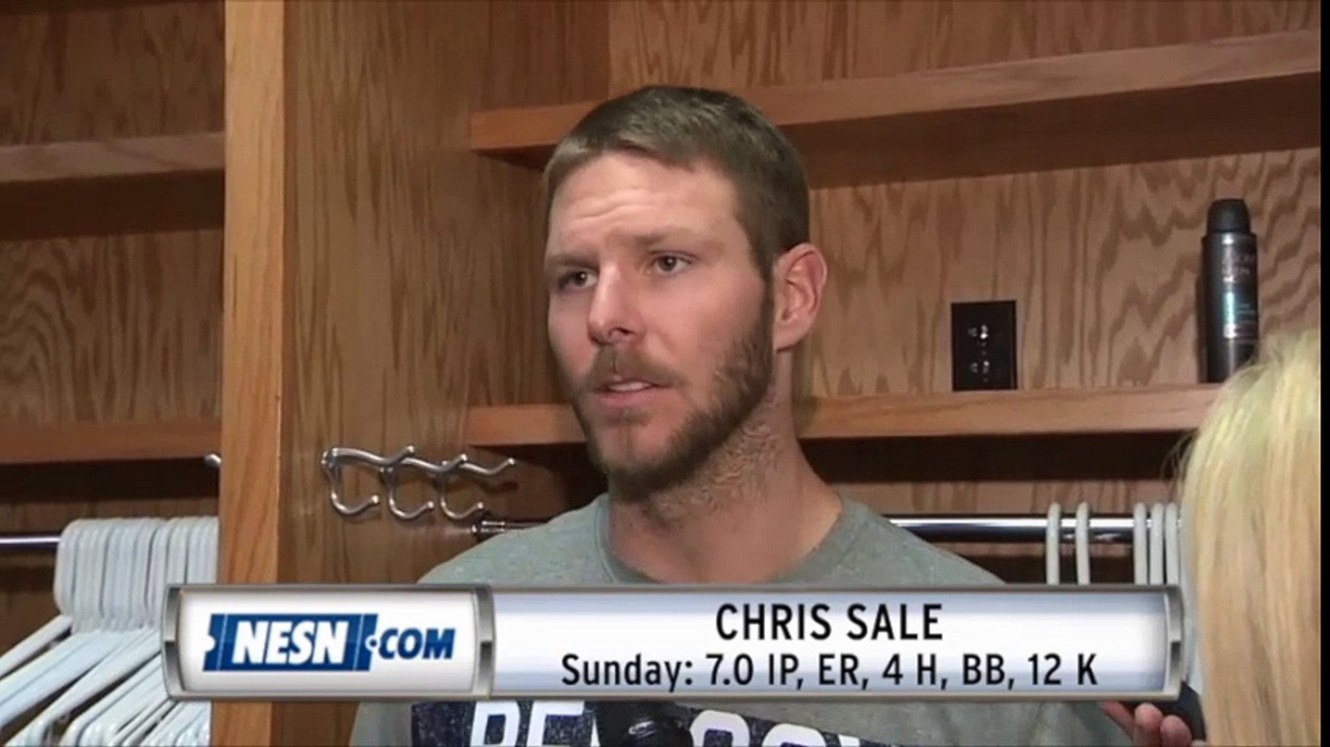 Chris Sale On His Strong Outing Vs. The Rangers - video Dailymotion
