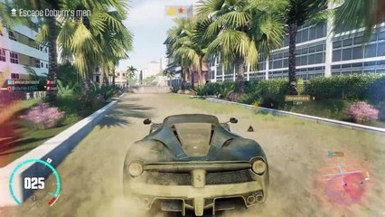 Train hit this car without stopping