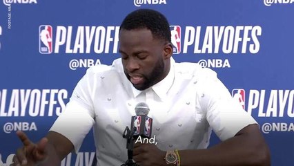 下载视频: Draymond Green thanks Pelicans fans for booing him