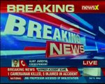 J&K DY CM cavalcade vehicle meets with accident; 1 killed, five injured, Deputy CM is safe