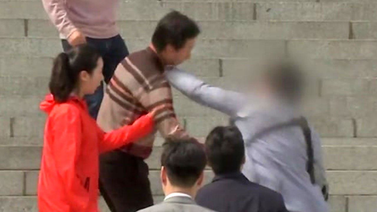 김성태 폭행 30대, 구속 여부 이르면 오늘 결정..."홍준표 폭행 계획도 수사" /...