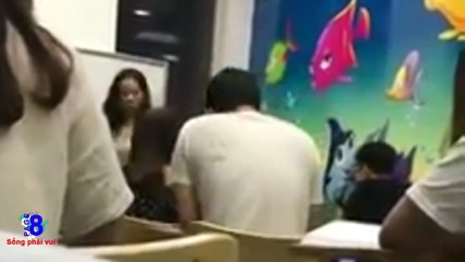 Giáo viên chửi học viên : "Mặt người não lợn"