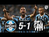 Grêmio 5 x 1 Santos (HD) MASSACRE NA ARENA - Gols & Melhores Momentos - Brasileirão 06/05/2018