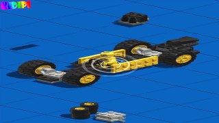 Lego Race Cars - LEGO CITY RACE CAR  - Lego Mini Race Car Building Instructions