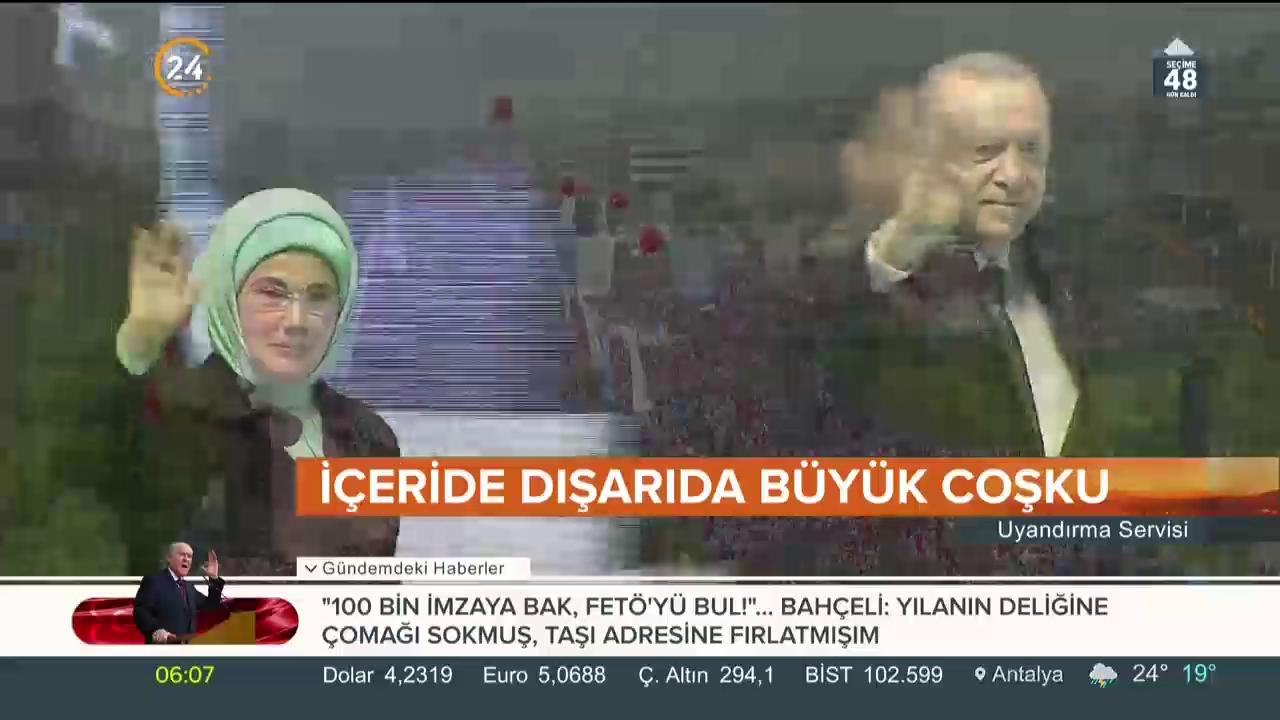 Salon doldu taştı