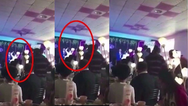 Cô dâu cao hứng tung hoa chỉ thiên và cái kết đắng khiến khách mời bỏ chạy tán loạn