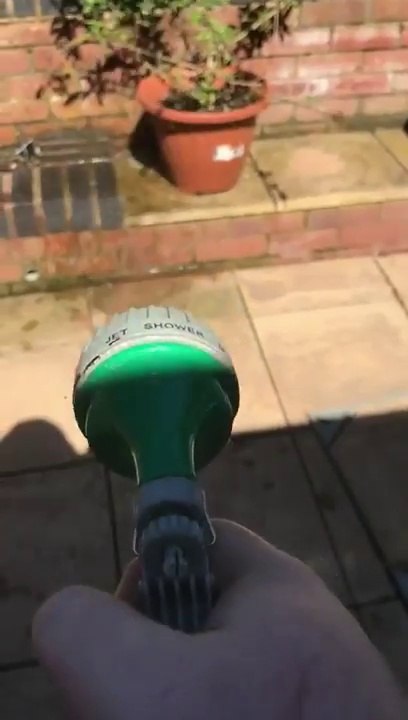 Il rend fou son chien avec un tuyau d'arrosage !