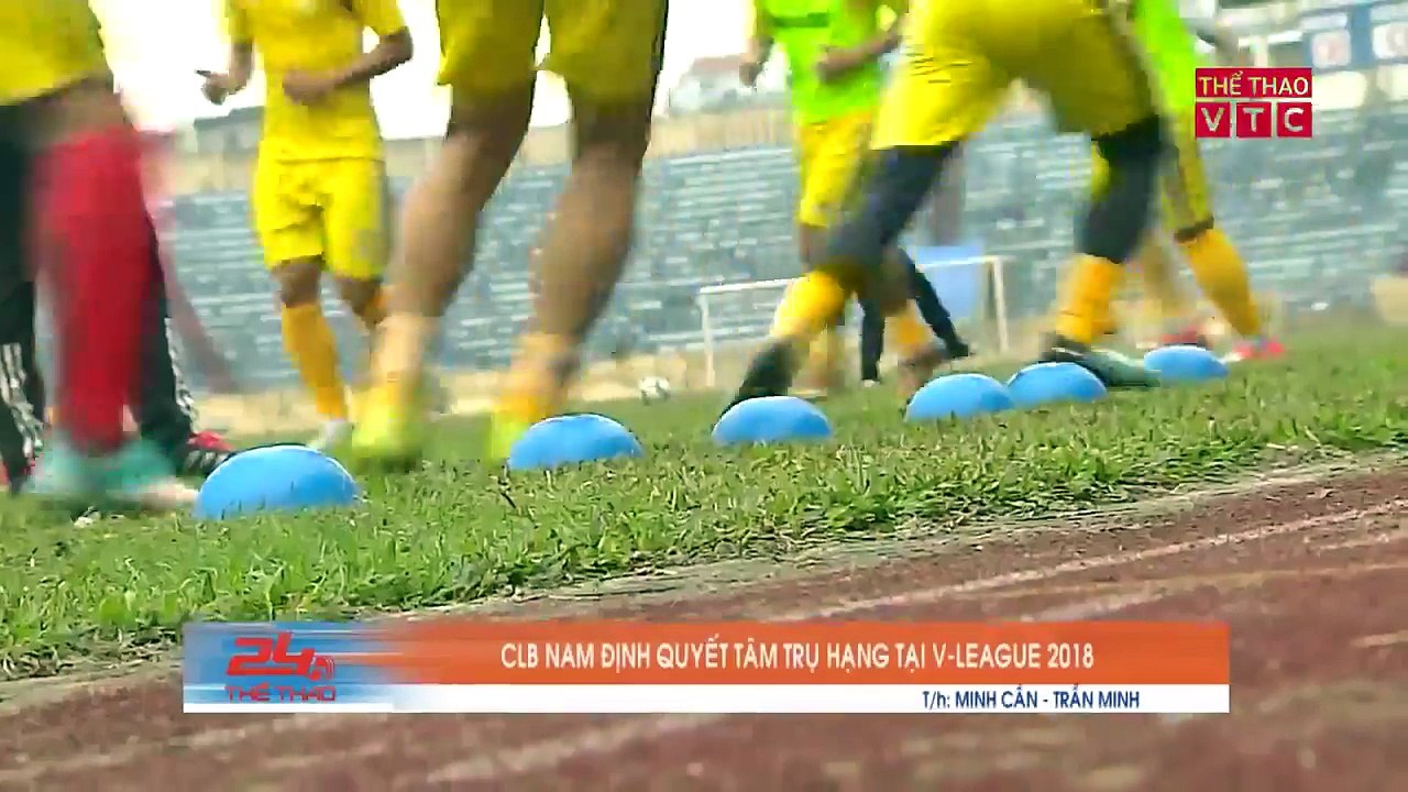 Nam Định và Cần Thơ trước trận đối đầu mở màn Vleague 2018