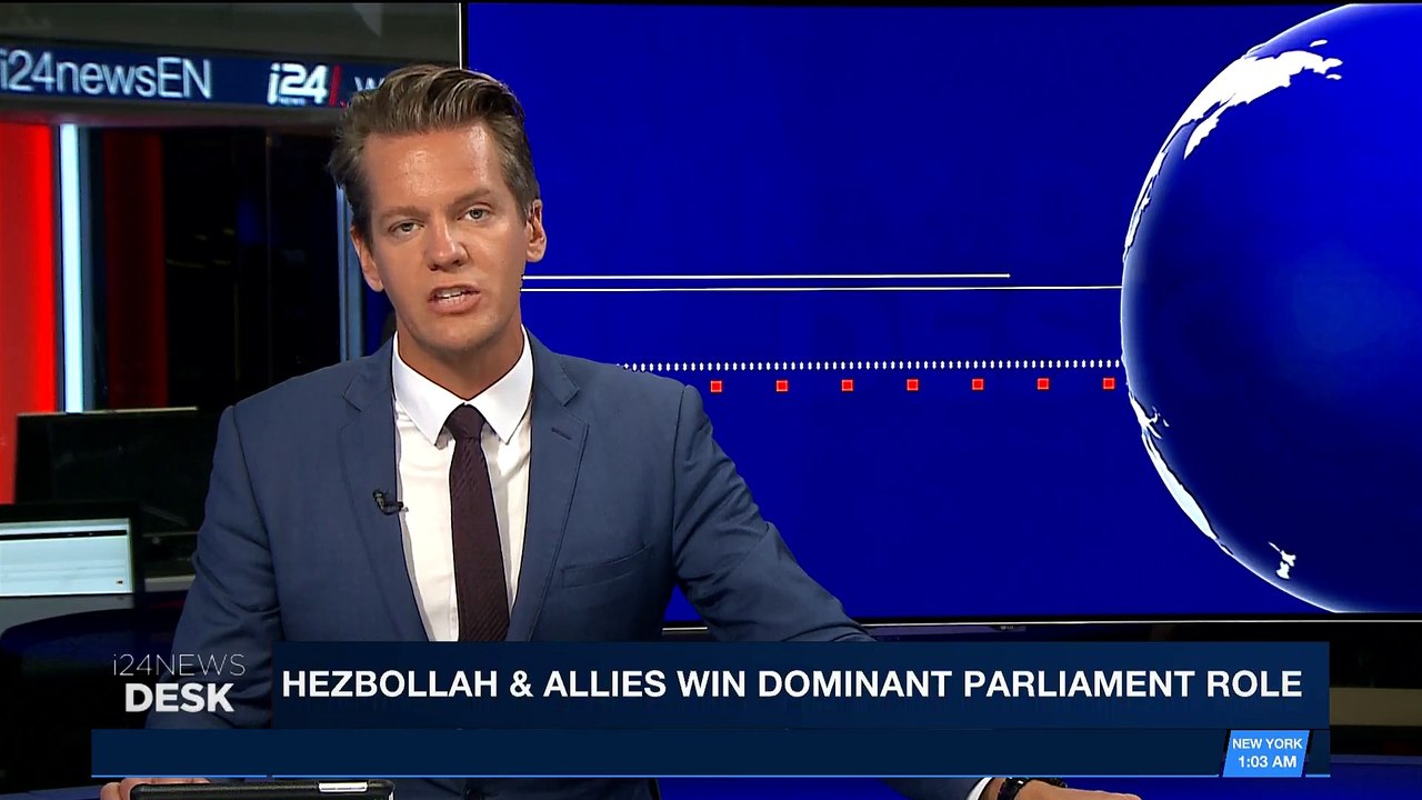 i24NEWS DESK | Hezbollah eyes gains after Lebanon vote | Monday, May 7th 2018