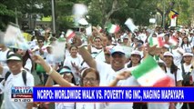 NCRPO: Worldwide walk vs poverty ng INC, naging mapayapa