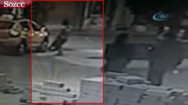 Taksim’de kadına kapkaç şoku kamerada