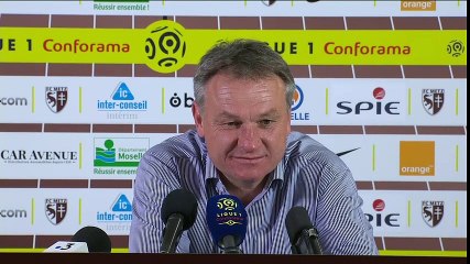 Metz - Angers, la réaction de Frédéric Hantz