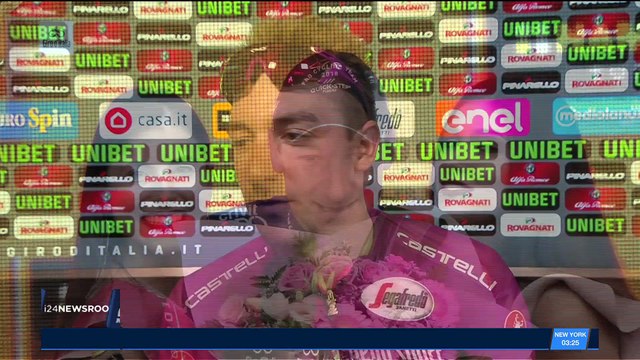 Cyclisme : l'Italien Elia Viviani remporte la 3ème étape du Giro
