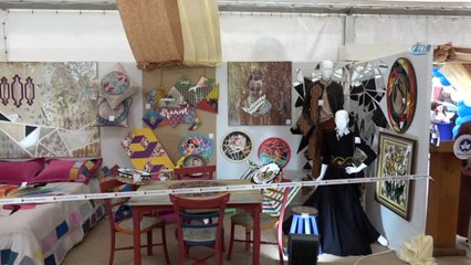 İnesmek’in 1 yıllık emeği, yıl sonu sergisinde görücüye çıktı