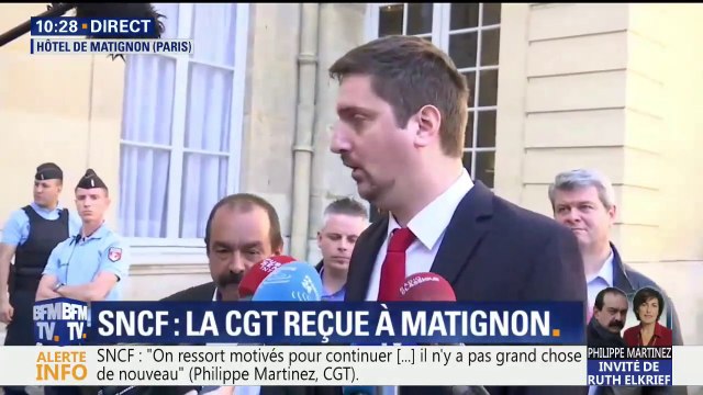 Pour nous, la grève se poursuit , dit la CGT Cheminots reçue à Matignon
