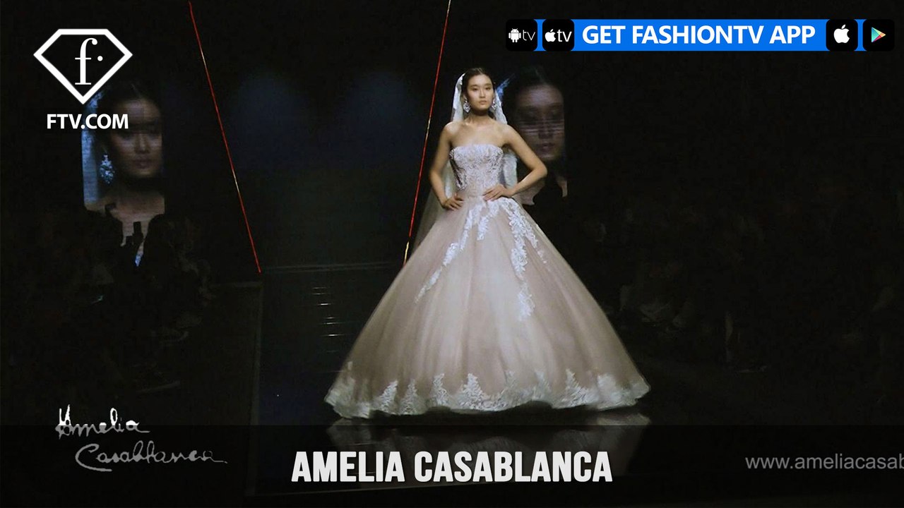 AMELIA CASABLANCA 2019 Collection Sì Sposaitalia Collezioni Bridal Season |  FashionTV | FTV - video Dailymotion