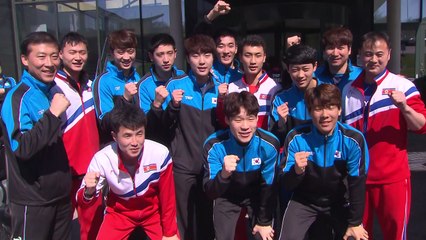 27년 만의 단일팀 웃음 띈 환송..."또 만나자" / YTN