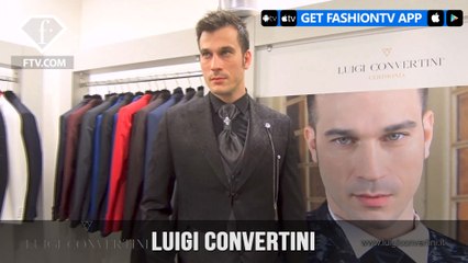 LUIGI CONVERTINI Edgy and Glamorous Menswear Suit Collection | FashionTV | FTV