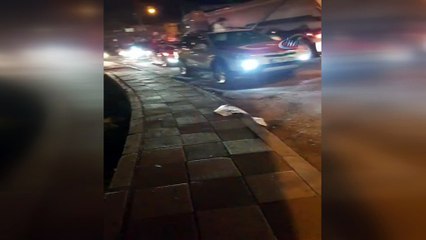 Asker uğurlama konvoyunda silahlar susmadı