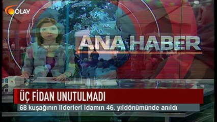Üç fidan unutulmadı