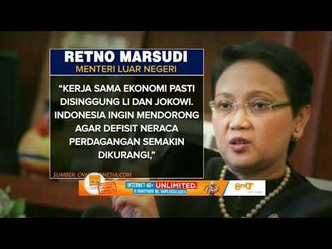 Retno Marsudi: Jokowi dan PM Tiongkok Akan Bahas Penguatan Kerja Sama