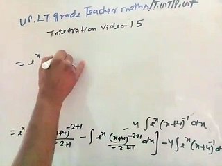 Integration for TGT Maths Video 15